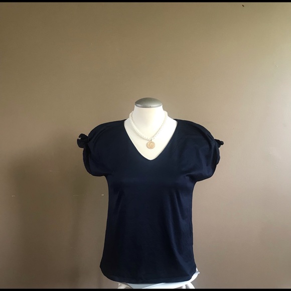 Massimo Dutti v-neck t-shirt - Picture 5 of 9